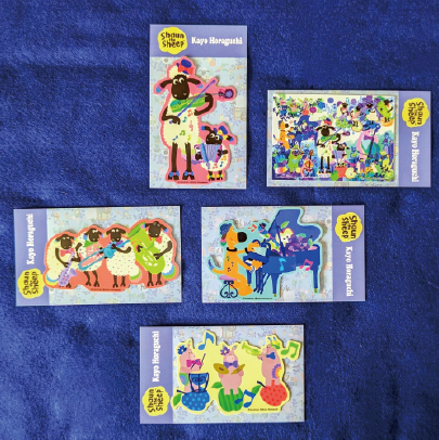 �z���O�`�J���@kayohoraguchi �Ђ��̃V���[���@Shaunthesheep �R���{�O�b�Y